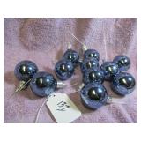 (11) REFLECTIVE GLASS ORNAMENTS