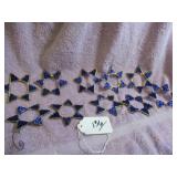 (10) INDIA HANDMADE NAPKIN RINGS - BEADED -...