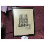 "PARIS - NOTRE DAME" BY FRENCH ARTIST DUFZA -...