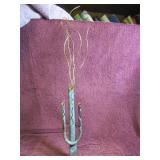 SOUTHWEST COPPER CACTUS SCULPTURE - WALL HANGER...