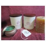 (2) WELLNESS CANDLES - 16-OZ + (2) OTHERS - ALL...