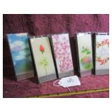 (5) HOMEMADE FLAT CANDLES - NEW BY FLATYZ