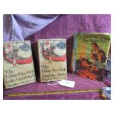 (3) CAMPFIRE GIRLS BOOKS - HARDCOVER - 1913-1914