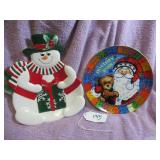FITZ & FLOYD + DEBRA J. BRYAN CERAMIC SERVING...