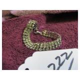 G-FLEX STERLING 3-ROW RHINESTONE BRACELET
