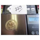 14K MARKED BRACELET - 1.59-G