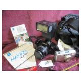 (2) MINOLTA CAMERAS - 3000I + FREEDOM 125 W/...