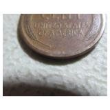 WHEAT-BACK PENNIES: 1909 VDB - GOOD, 1910 FAIR,...