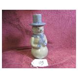 BEAUMONT BROTHERS SALT-GLAZED POTTERY SNOWMAN