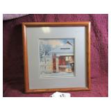 CHARLES PETERSON - "LATE ARRIVAL" - FRAMED,...