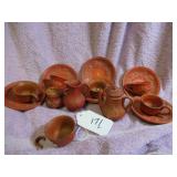 TERRACOTTA CLAY MINIATURE POTTERY ITEMS