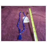 GLASS BEAD DROP NECKLACE