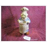 CERAMIC CHEF UTENSIL HOLDER - 11"H