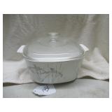 CORNINGWARE 3-QT "SHADOW IRIS" CASSEROLE