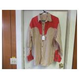 SCULLY WESTERN - MEDIUM - LONG SLEEVE SHIRT - GC