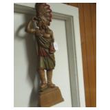 BURWOOD NATIVE AMERICAN INDIAN RESIN - HOLDING...