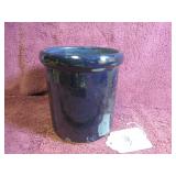 VTG STONEWARE UTILITY CROCK - 5.75"H - GC
