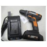 WORX 3/8" CHUCKLESS DRILL - 20V - POWER SHARE...