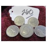 1966 GREEK 5-DRACHMAI 6", DEUTSCHE 1 MARK, 1968...