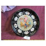 JOE CARPENTER ARTIST - POKER TRAY - 1950S-1960S...