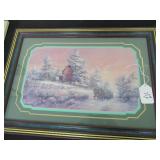 "WINTER WONDERLAND" - LEE K. PARKINSON - FRAMED...