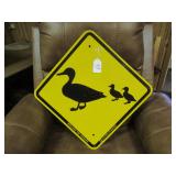 DUCKS UNLIMITED METAL SIGN - ALUMINUM - 24" X 24"