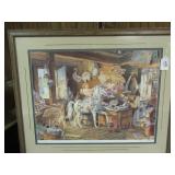 CHARLES PETERSON - "CAROUSEL HORSES" - SIGNED &...