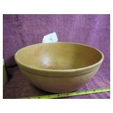 VTG ELLINGERS AGATIZED WOOD MIXING BOWL #23