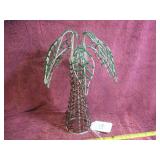 HANDWOVEN BEADED PALM TREE - 11"H - GC