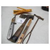 BOX LOT: VINTAGE TOOLS