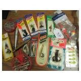 BOX LOT: VTG FISHING LURES/BAITS - (2) 5.5"...