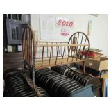 BABY CRADLE 19TH CENTURY - 38"W X 32"H