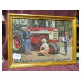 VTG PUZZLE - IH FARMALL 560 DIESEL - FRAMED...