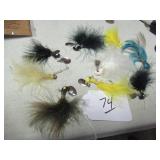BOX LOT:  SPINNERS, ETC.