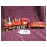 HO-SCALE BUDWEISER STEAMER & TENDER - ENGINE...