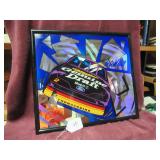 1994 MILLER GENUINE DRAFT RUSTY WALLACE MIRROR...