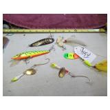 BOX LOT:  (6) FISHING LURES