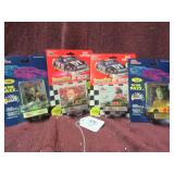 (4) 1:64-SCALE - NASCAR RACERS