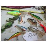 (10) VARIOUS FISHING BAITS