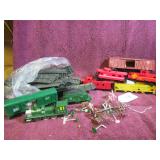 BOX LOT:  HO-SCALE SMART TRAINS + 16-SECTION...