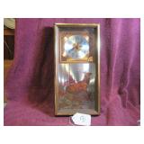 1980S EMDUR QUARTZ WALL CLOCK W/ ELK & COWS...