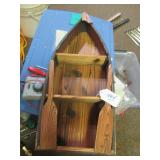 ROW BOAT DISPLAY WALL SHELF - 2