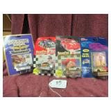 (4) 1:64-SCALE - NASCAR RACERS