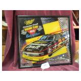 1990 MILLER BEAR BAR MIRROR - WALLACE NASCAR -...