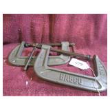 (2) BABCO 6" C-CLAMPS