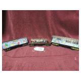 HO-SCALE (3) M&M HOLIDAY EXPRESS CARS