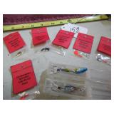 (2) BLUE FOX FLASH SPINNERS, (6) DRIFTMASTER...