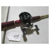 SHAKESPEARE AGILITY LOW-PROFILE BAIT CAST REEL...