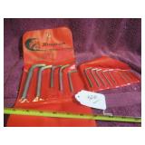 SNAP-ON #C154 SAE 14-PIECE ALLEN WRENCHES