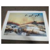 PRINT - WINTER RETREAT II - JIM HANSEL -...